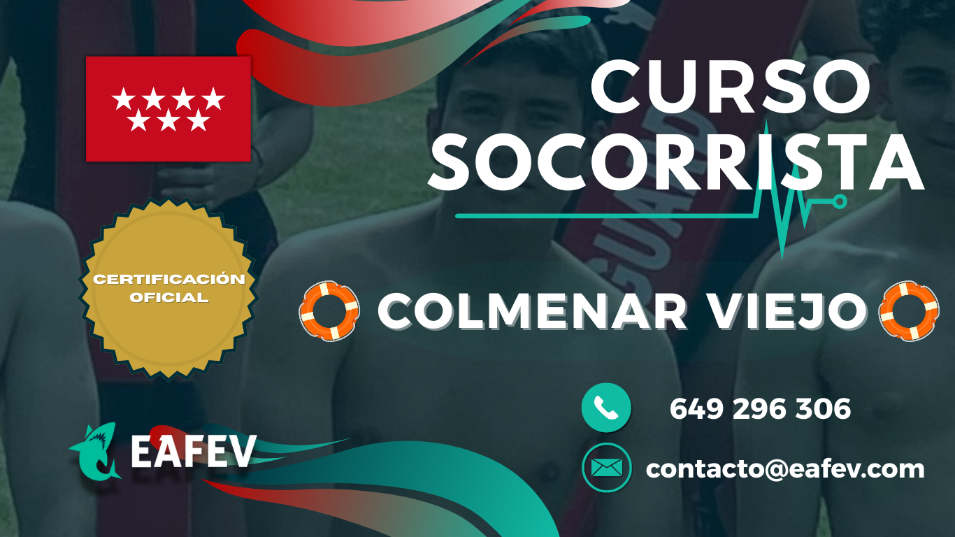 Curso socorrista acuático Colmenar Viejo Madrid